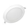 Led panel white round recessed 8W 6000k cold beam light 120 ° 230V 520lm 30000h